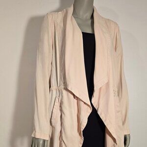 Soft Denim Coat Jacket Waterfall